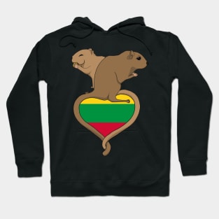 Gerbil Lithuania (light) Hoodie